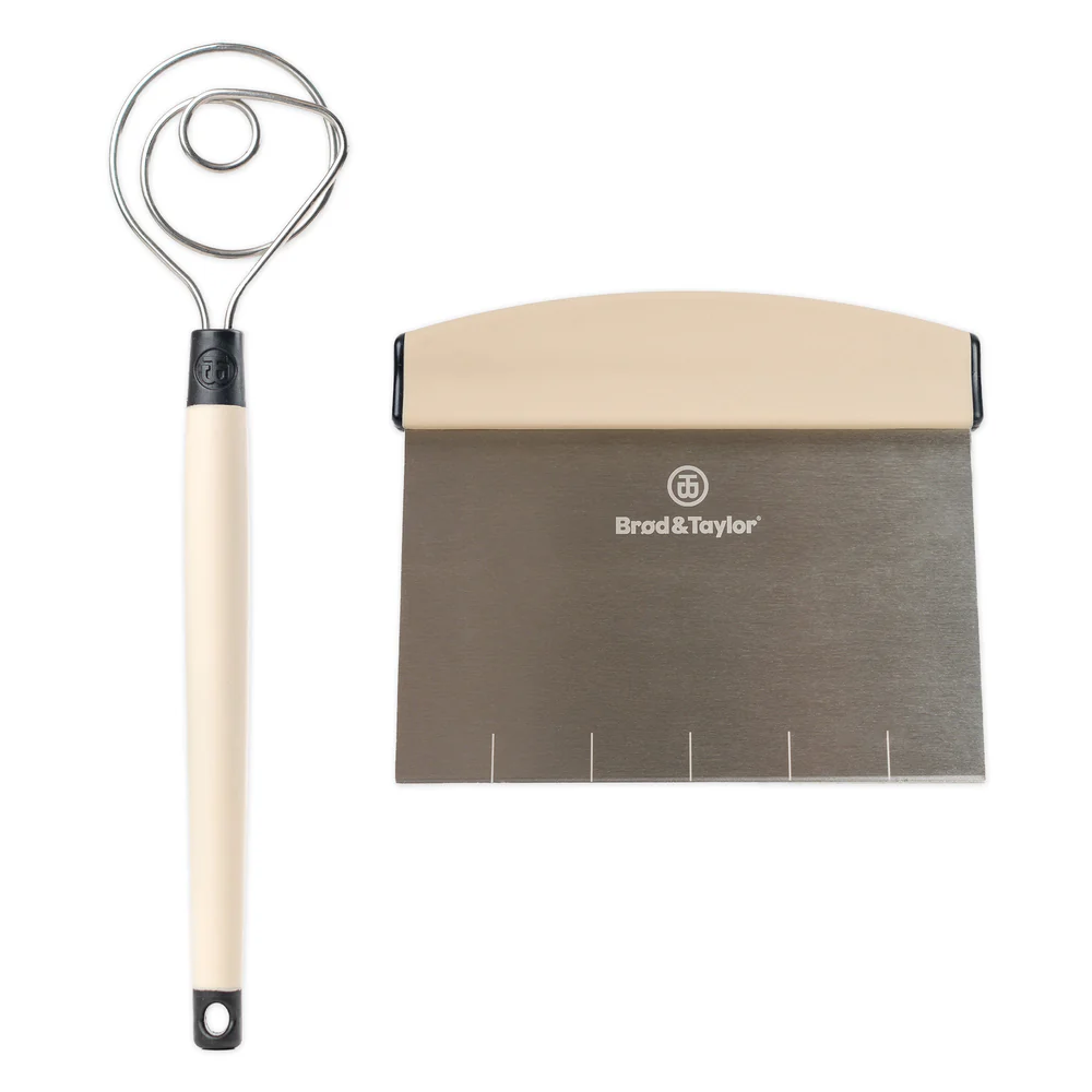 Dough Whisk + Bench Knife Bundle by Brød & Taylor