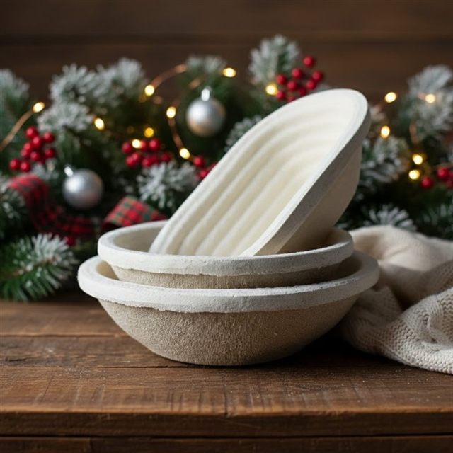 Wood Pulp Banneton (Round) by Wire Monkey
